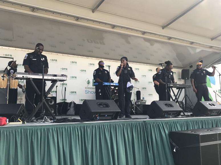 National Night Out performance. National Night Out performance.