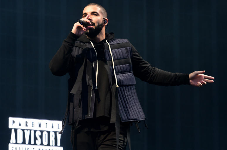 Drake performs in concert Drake performs in concert
