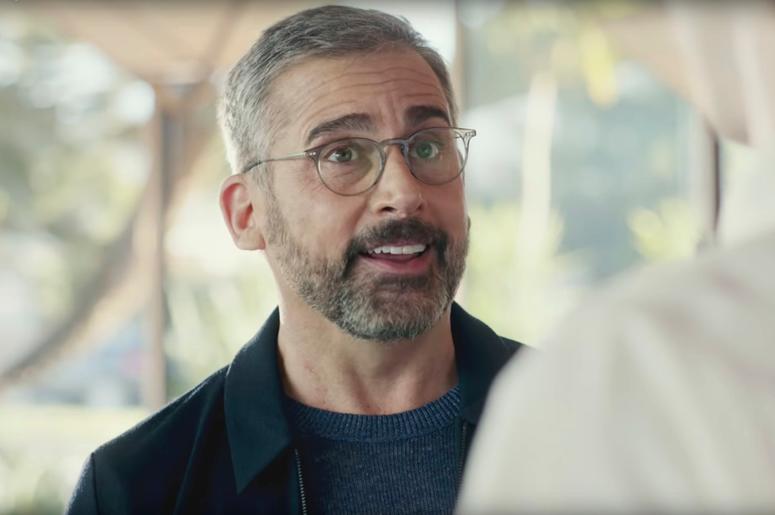 This screen grab from video provided by PepsiCo shows an image from the company's 2019 Super Bowl NFL football spot featuring Steve Carell. Star power abounds in this year’s Super Bowl ads. (PepsiCo via AP) This screen grab from video provided by PepsiCo shows an image from the company's 2019 Super Bowl NFL football spot featuring Steve Carell. Star power abounds in this year’s Super Bowl ads. (PepsiCo via AP)