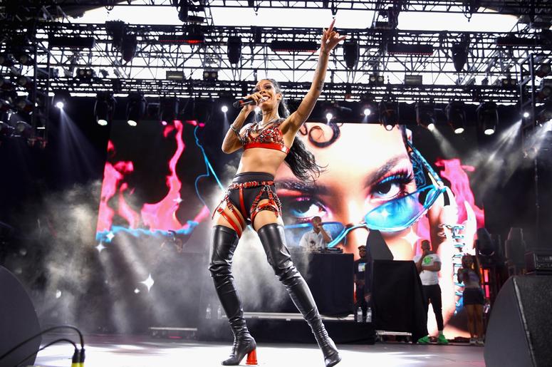 INDIO, CA - APRIL 14: Rico Nasty performs at Mojave Tent during the 2019 Coachella Valley Music And Arts Festival on April 14, 2019 in Indio, California. (Photo by Rich Fury/Getty Images for Coachella) INDIO, CA - APRIL 14: Rico Nasty performs at Mojave Tent during the 2019 Coachella Valley Music And Arts Festival on April 14, 2019 in Indio, California. (Photo by Rich Fury/Getty Images for Coachella)