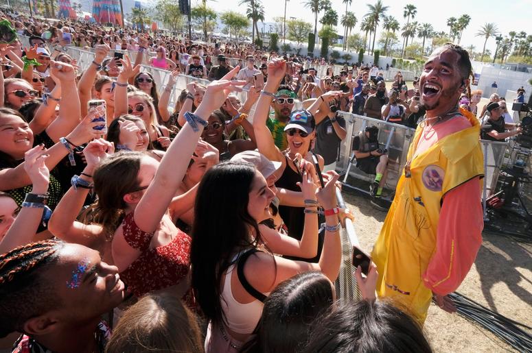 INDIO, CA - APRIL 14: Mikey of Social House performs at the Outdoor Theatre during the 2019 Coachella Valley Music And Arts Festival on April 14, 2019 in Indio, California. (Photo by Frazer Harrison/Getty Images for Coachella) INDIO, CA - APRIL 14: Mikey of Social House performs at the Outdoor Theatre during the 2019 Coachella Valley Music And Arts Festival on April 14, 2019 in Indio, California. (Photo by Frazer Harrison/Getty Images for Coachella)