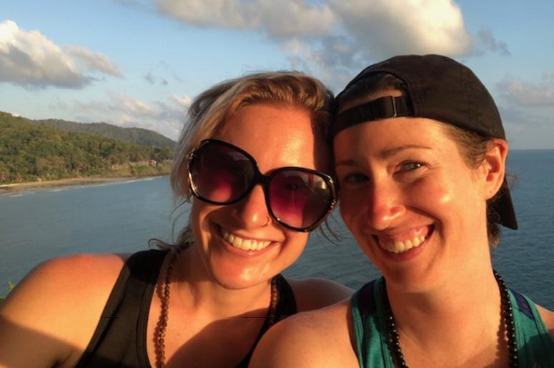 Kelly and her girlfriend, Lauren Kelly and her girlfriend, Lauren
