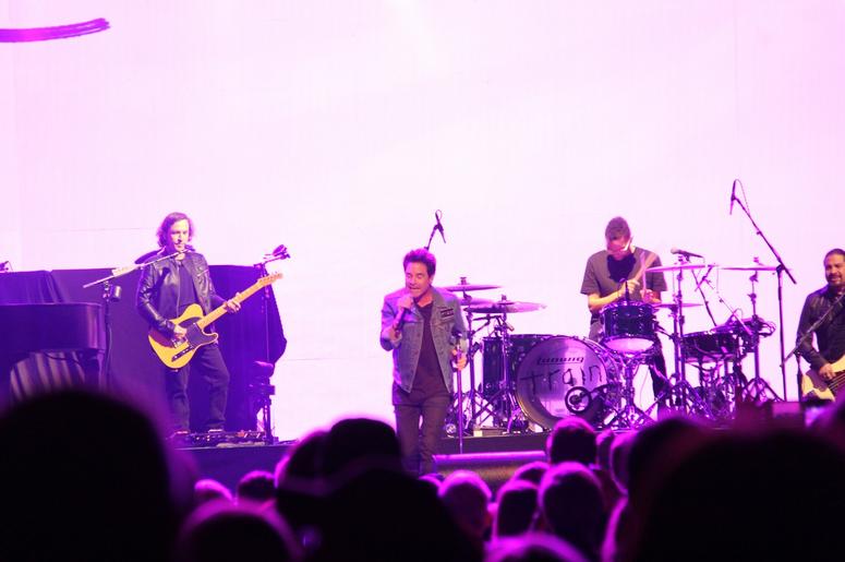 Pat Monahan of Train at the Q in Cleveland Pat Monahan of Train at the Q in Cleveland