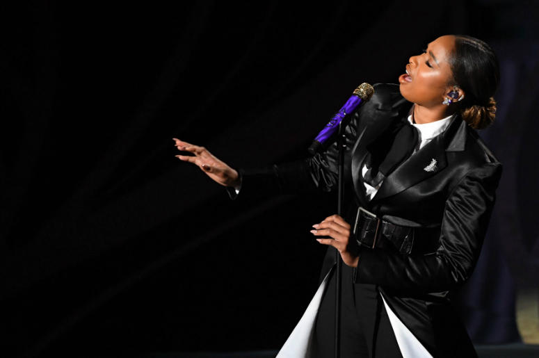 Jennifer Hudson performs during the 91st Academy Awards at the Dolby Theatre. Jennifer Hudson performs during the 91st Academy Awards at the Dolby Theatre.
