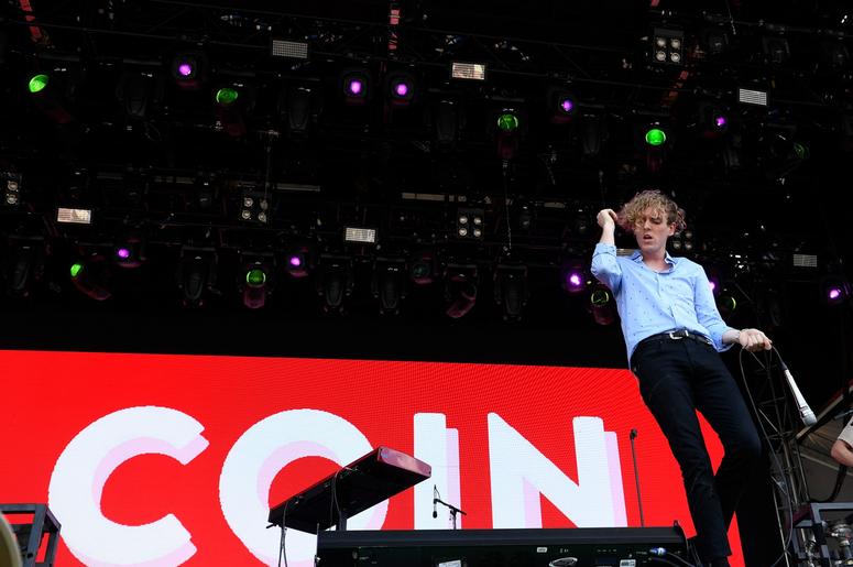 June 10 2017; Manchester, TN, USA; Chase Lawrence of Coin performs at the 16th annual Bonnaroo Music and Arts Festival. Mandatory Credit: Lacy Atkins/The Tennessean via USA TODAY NETWORK June 10 2017; Manchester, TN, USA; Chase Lawrence of Coin performs at the 16th annual Bonnaroo Music and Arts Festival. Mandatory Credit: Lacy Atkins/The Tennessean via USA TODAY NETWORK