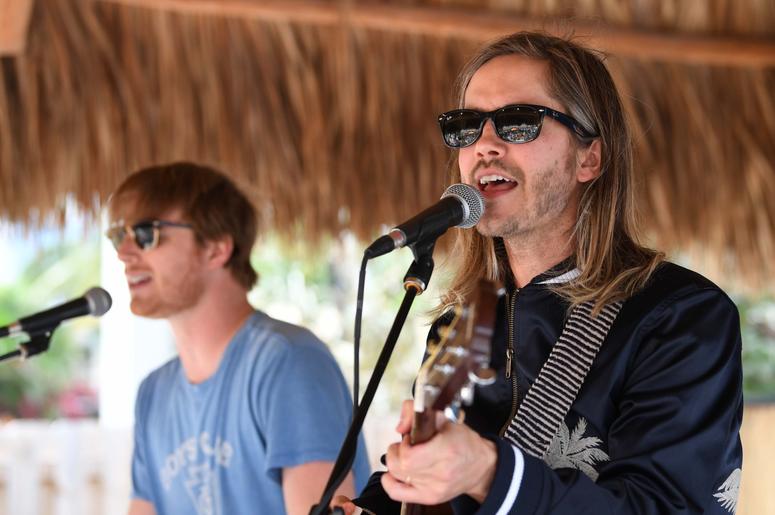 March 29, 2018; Hollywood Beach, FL, USA; Trevor Terndrup (right) and Wes Bailey of Moon Taxi performs at Margaritaville. Mandatory Credit: Ron Elkman/USA TODAY NETWORK March 29, 2018; Hollywood Beach, FL, USA; Trevor Terndrup (right) and Wes Bailey of Moon Taxi performs at Margaritaville. Mandatory Credit: Ron Elkman/USA TODAY NETWORK
