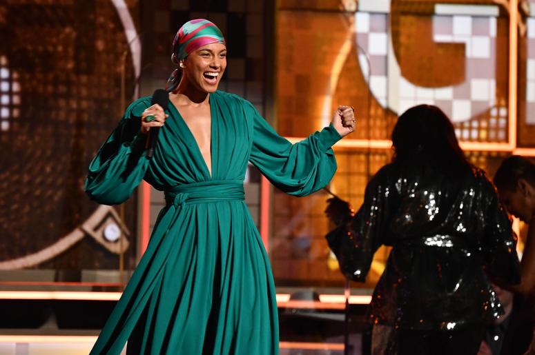 February 10, 2019; Los Angeles, CA, USA; Alicia Keys during the 61st Annual GRAMMY Awards on Feb. 10, 2019 at STAPLES Center in Los Angeles, Calif. Mandatory Credit: Robert Hanashiro-USA TODAY NETWORK February 10, 2019; Los Angeles, CA, USA; Alicia Keys during the 61st Annual GRAMMY Awards on Feb. 10, 2019 at STAPLES Center in Los Angeles, Calif. Mandatory Credit: Robert Hanashiro-USA TODAY NETWORK