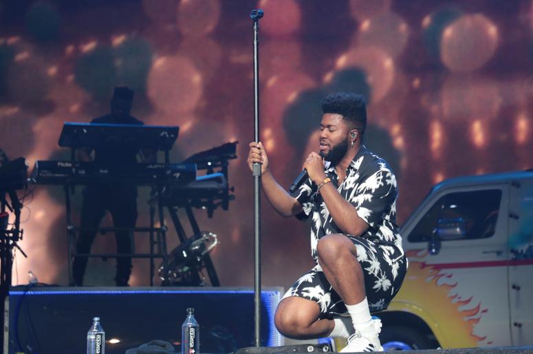 Khalid performs at the Coachella Valley Music and Arts Festival on Sunday, April 14, 2019 in Indio, Calif. Khalid 12 Khalid performs at the Coachella Valley Music and Arts Festival on Sunday, April 14, 2019 in Indio, Calif. Khalid 12