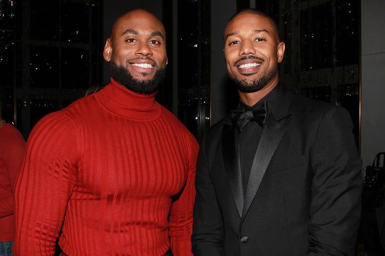 Corey Calliet and Micheal B.Jordan Corey Calliet and Micheal B.Jordan