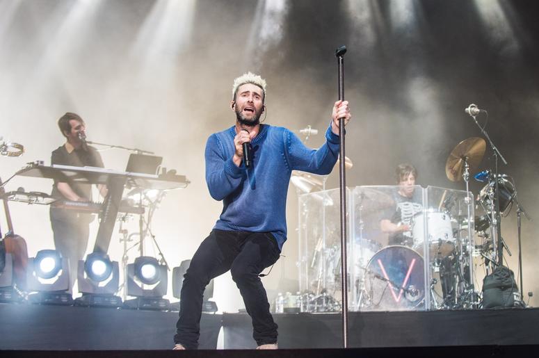 Musician Adam Levine of Maroon 5 performs on Day One of BottleRock Napa Valley 2017 on May 26, 2017 in Napa, California. (Photo by Chris Tuite/ImageSPACE) *** Please Use Credit from Credit Field *** Musician Adam Levine of Maroon 5 performs on Day One of BottleRock Napa Valley 2017 on May 26, 2017 in Napa, California. (Photo by Chris Tuite/ImageSPACE) *** Please Use Credit from Credit Field ***