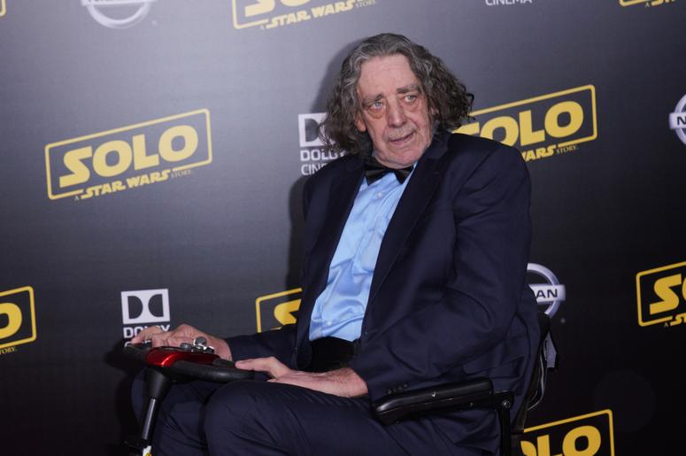 Peter Mayhew at the Premiere Of Disney Pictures And Lucasfilm's 'Solo: A Star Wars Story' held at El Capitan Theater on May 10, 2018 in Hollywood, CA, USA (Photo by JC Olivera/Sipa USA) Peter Mayhew at the Premiere Of Disney Pictures And Lucasfilm's 'Solo: A Star Wars Story' held at El Capitan Theater on May 10, 2018 in Hollywood, CA, USA (Photo by JC Olivera/Sipa USA)