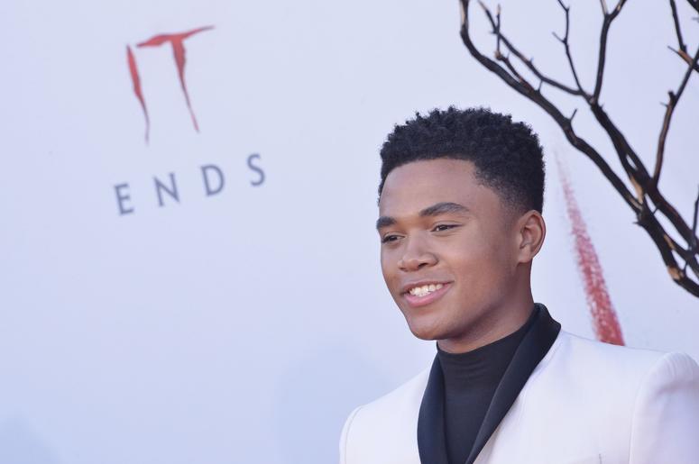 Chosen Jacobs arrives at the Warner Bros. Pictures' IT CHAPTER TWO Premiere held at the Regency Village Theatre in Westwood, CA on Monday, August 26, 2019. (Photo By Sthanlee B. Mirador/Sipa USA) Chosen Jacobs arrives at the Warner Bros. Pictures' IT CHAPTER TWO Premiere held at the Regency Village Theatre in Westwood, CA on Monday, August 26, 2019. (Photo By Sthanlee B. Mirador/Sipa USA)