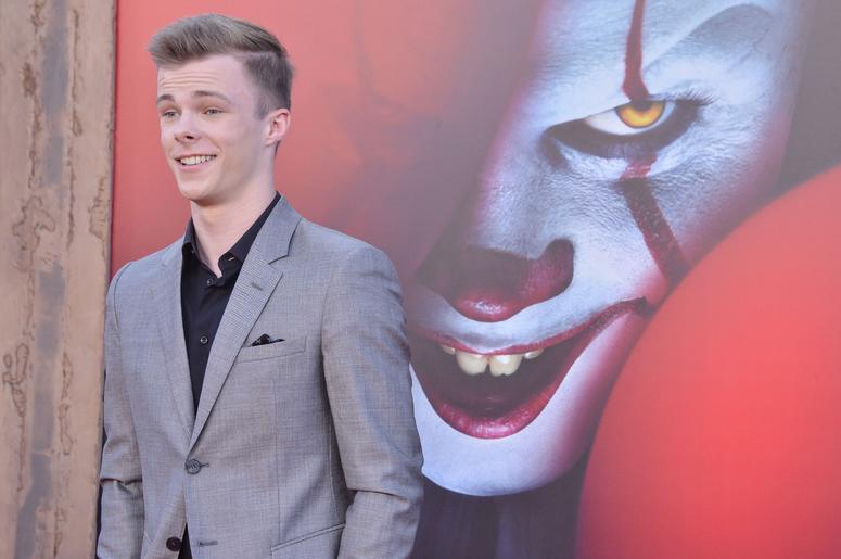 Nicholas Hamilton arrives at the Warner Bros. Pictures' IT CHAPTER TWO Premiere held at the Regency Village Theatre in Westwood, CA on Monday, August 26, 2019. (Photo By Sthanlee B. Mirador/Sipa USA) Nicholas Hamilton arrives at the Warner Bros. Pictures' IT CHAPTER TWO Premiere held at the Regency Village Theatre in Westwood, CA on Monday, August 26, 2019. (Photo By Sthanlee B. Mirador/Sipa USA)
