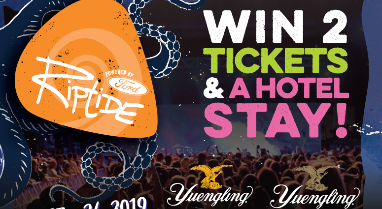Win Tickets to Riptide Music Festival! Win Tickets to Riptide Music Festival!