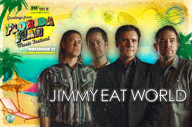 Jimmy Eat World Florida Man Banner