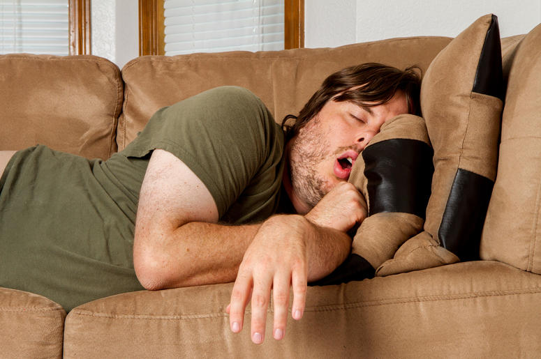 Napping Man napping man