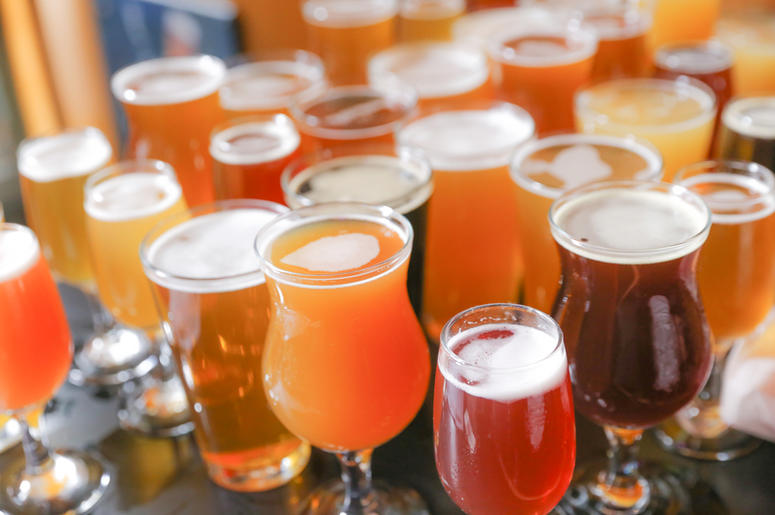 craft beer yum!
