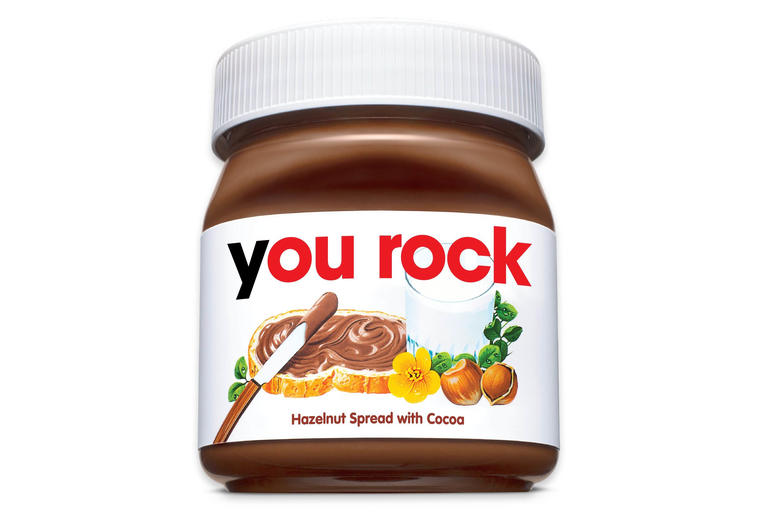 Jar of Nutella