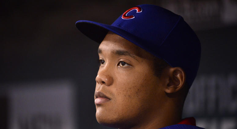Cubs shortstop Addison Russell Cubs shortstop Addison Russell