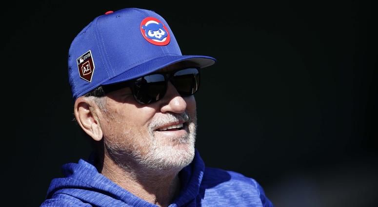 Cubs manager Joe Maddon Cubs manager Joe Maddon