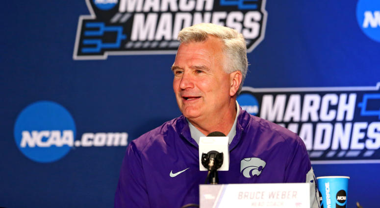Kansas State head coach Bruce Weber Kansas State head coach Bruce Weber