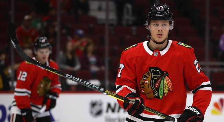 Blackhawks defensive prospect Adam Boqvist Blackhawks defensive prospect Adam Boqvist