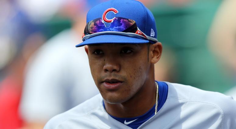 Cubs shortstop Addison Russell Cubs shortstop Addison Russell
