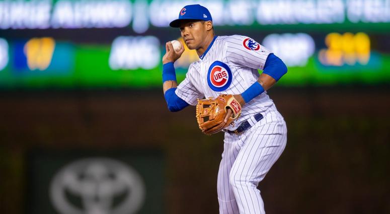 Cubs infielder Addison Russell Cubs infielder Addison Russell