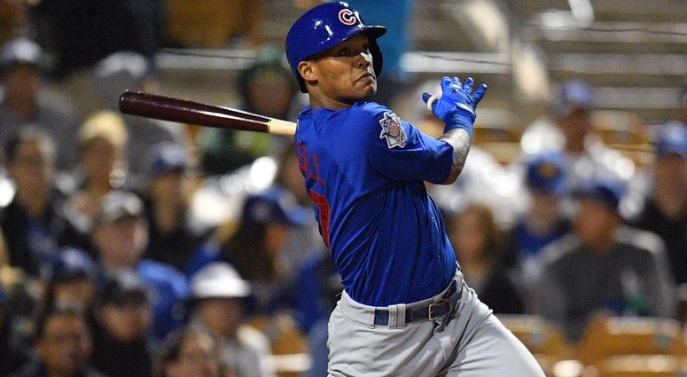 Cubs shortstop Addison Russell Cubs shortstop Addison Russell