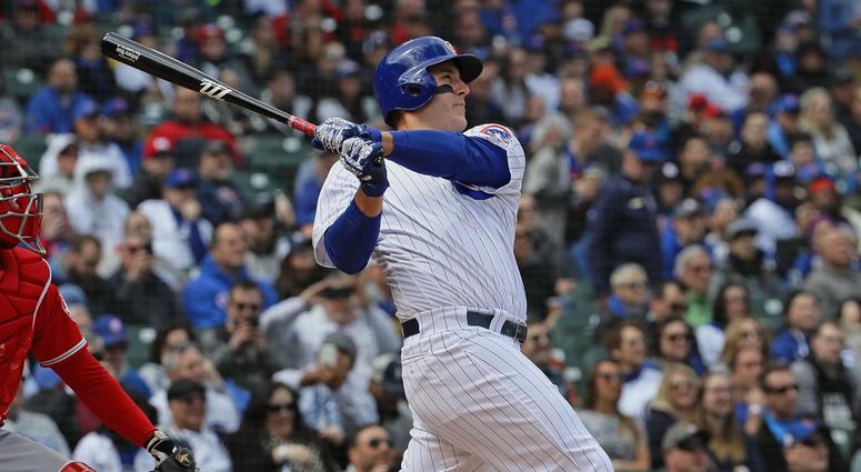 Cubs first baseman Anthony Rizzo Cubs first baseman Anthony Rizzo