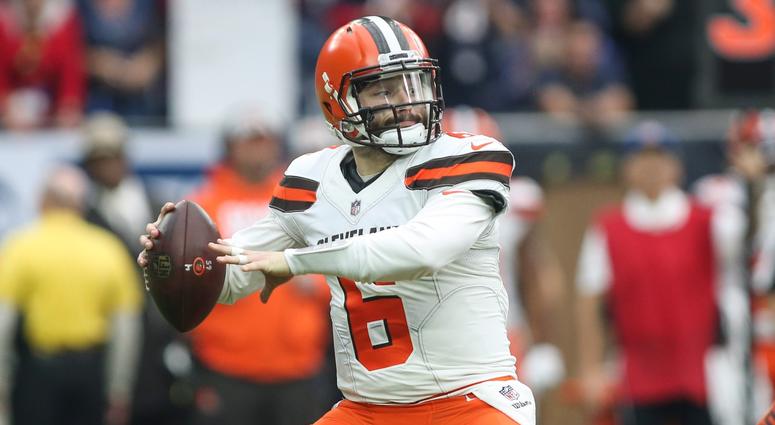 Browns quarterback Baker Mayfield Browns quarterback Baker Mayfield