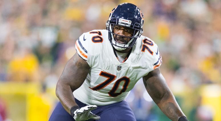 Bears offensive tackle Bobby Massie Bears offensive tackle Bobby Massie