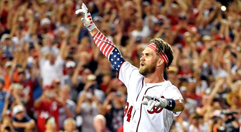 Nationals outfielder Bryce Harper Nationals outfielder Bryce Harper