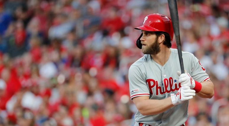 Phillies outfielder Bryce Harper Phillies outfielder Bryce Harper