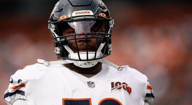 Bears offensive tackle Charles Leno Jr. Bears offensive tackle Charles Leno Jr.
