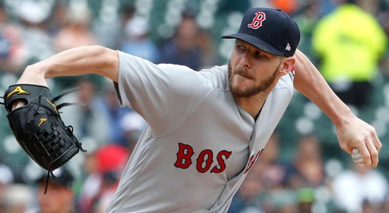 Red Sox left-hander Chris Sale Red Sox left-hander Chris Sale