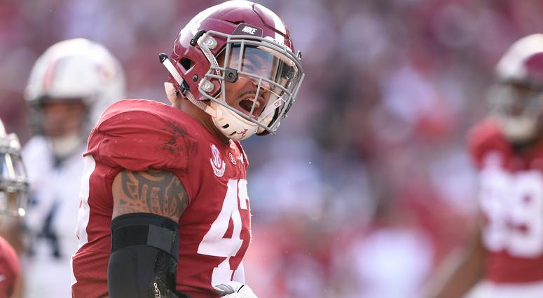 Alabama linebacker Christian Miller Alabama linebacker Christian Miller