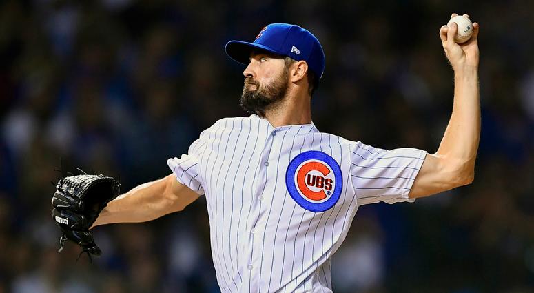 Cubs left-hander Cole Hamels Cubs left-hander Cole Hamels