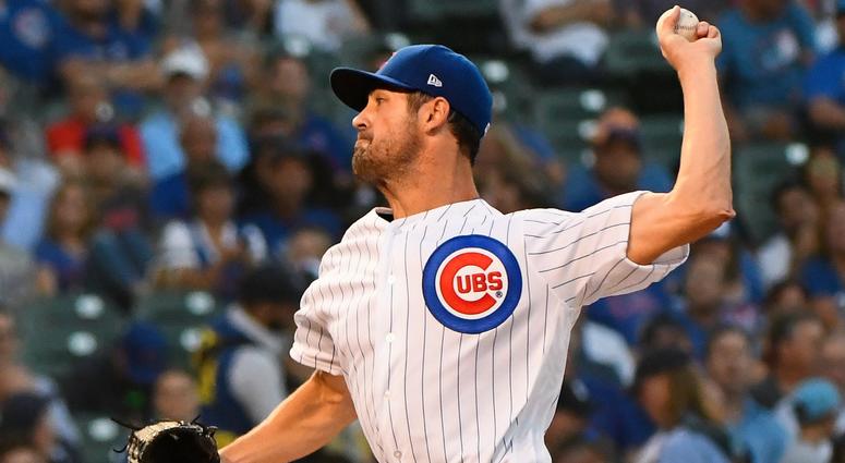 Cubs left-hander Cole Hamels Cubs left-hander Cole Hamels