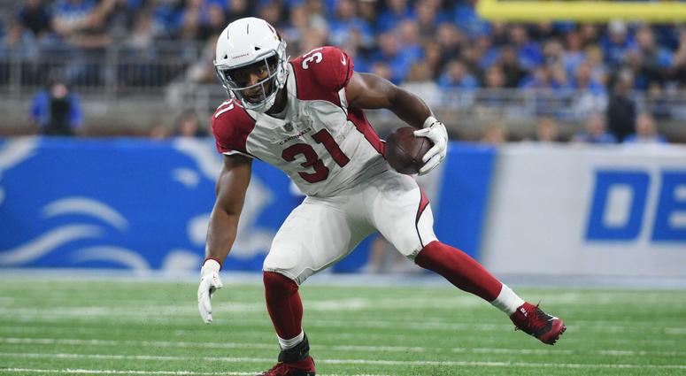Cardinals running back David Johnson Cardinals running back David Johnson