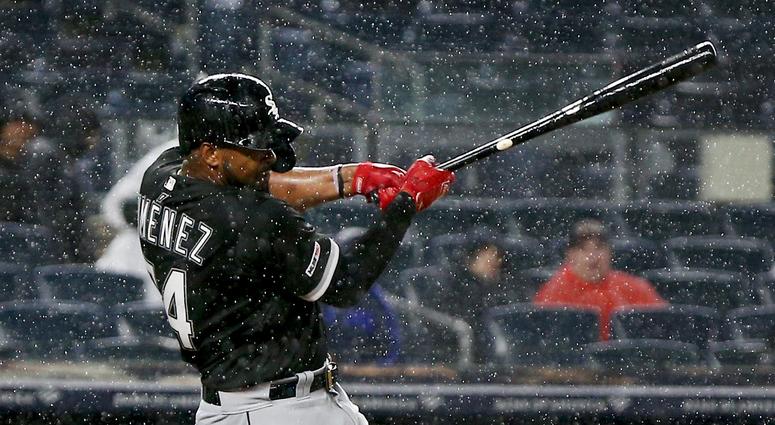 White Sox outfielder Eloy Jimenez White Sox outfielder Eloy Jimenez