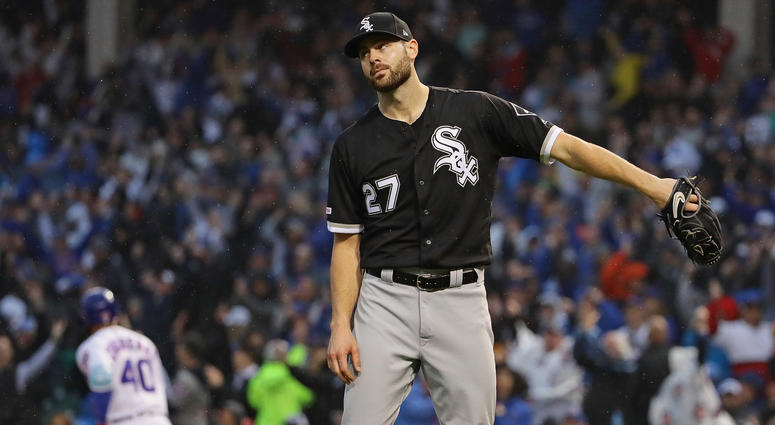 White Sox right-hander Lucas Giolito White Sox right-hander Lucas Giolito