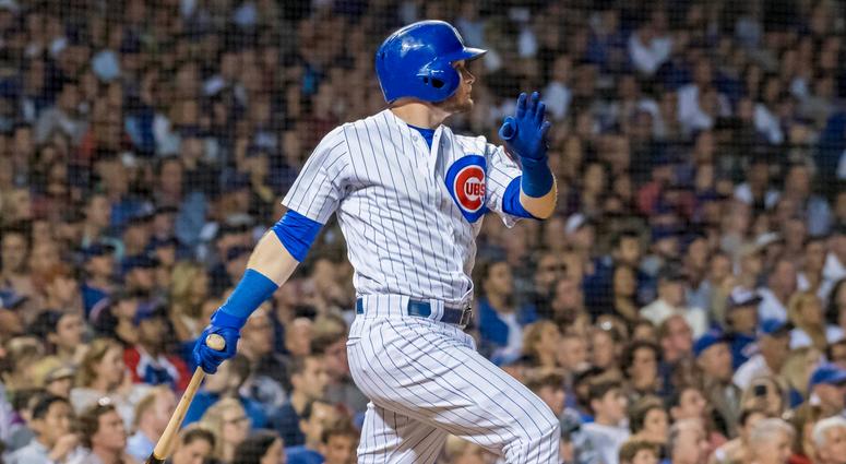 Cubs outfielder Ian Happ Cubs outfielder Ian Happ