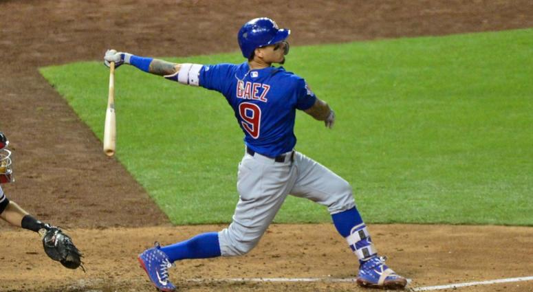 Cubs infielder Javier Baez Cubs infielder Javier Baez