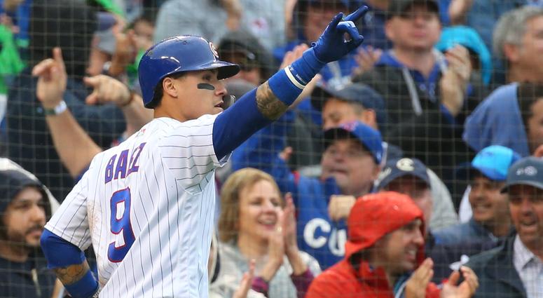 Cubs infielder Javier Baez Cubs infielder Javier Baez