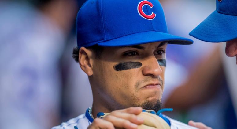 Cubs infielder Javier Baez Cubs infielder Javier Baez