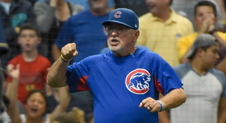 Cubs manager Joe Maddon Cubs manager Joe Maddon