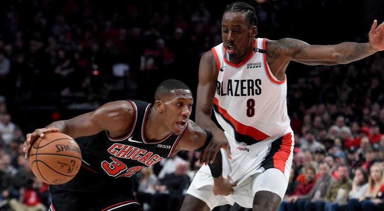 Bulls point guard Kris Dunn, left, drives to the hoop. Bulls point guard Kris Dunn, left, drives to the hoop.