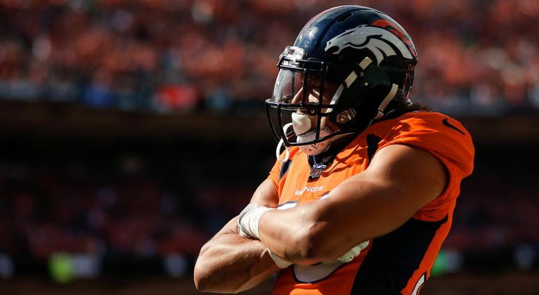 Broncos running back Phillip Lindsay Broncos running back Phillip Lindsay