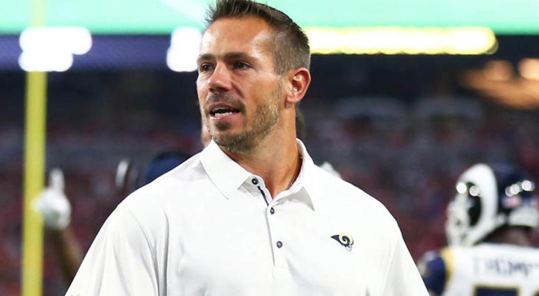 Ted Rath Ted Rath on the Los Angeles Rams sideline